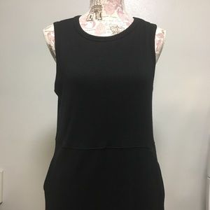 A New Day Sleeveless Black Dress
